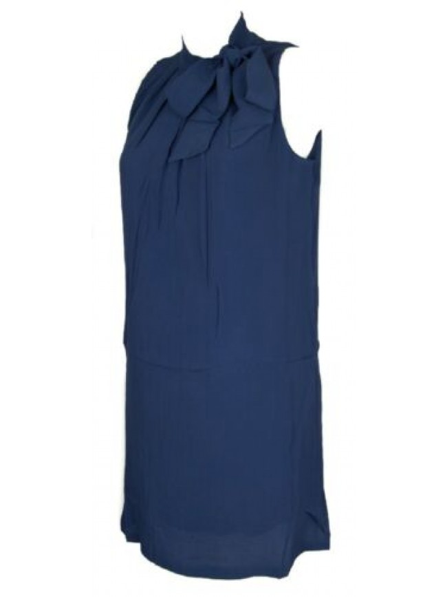 Abito senza maniche spalla larga in jersey di viscosa vestito donna RAGNO artico