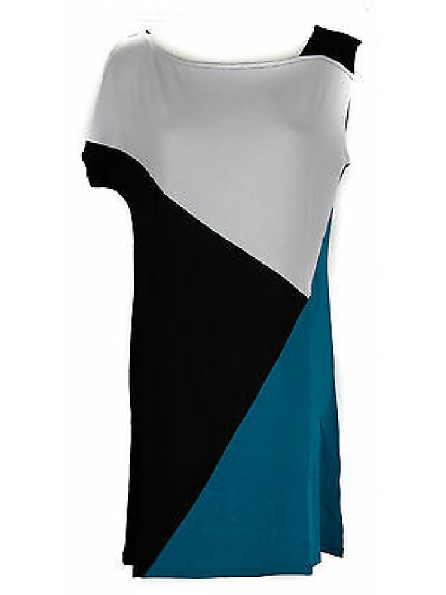 Abito vestito donna dress RAGNO articolo 70199J taglia 50 colore 001F DELFI