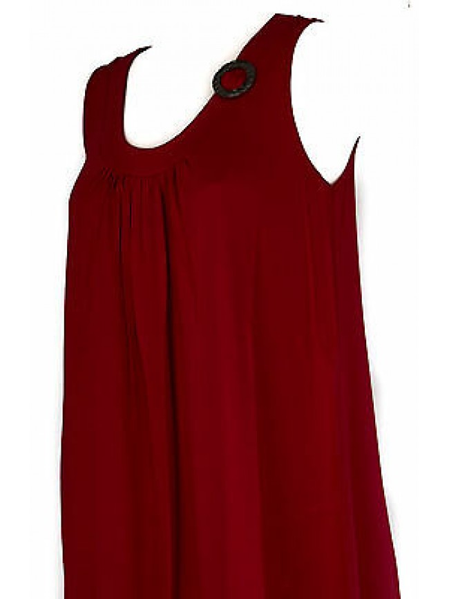 Abito vestito donna dress RAGNO articolo 70214P taglia 46 colore 640 COCCINELLA