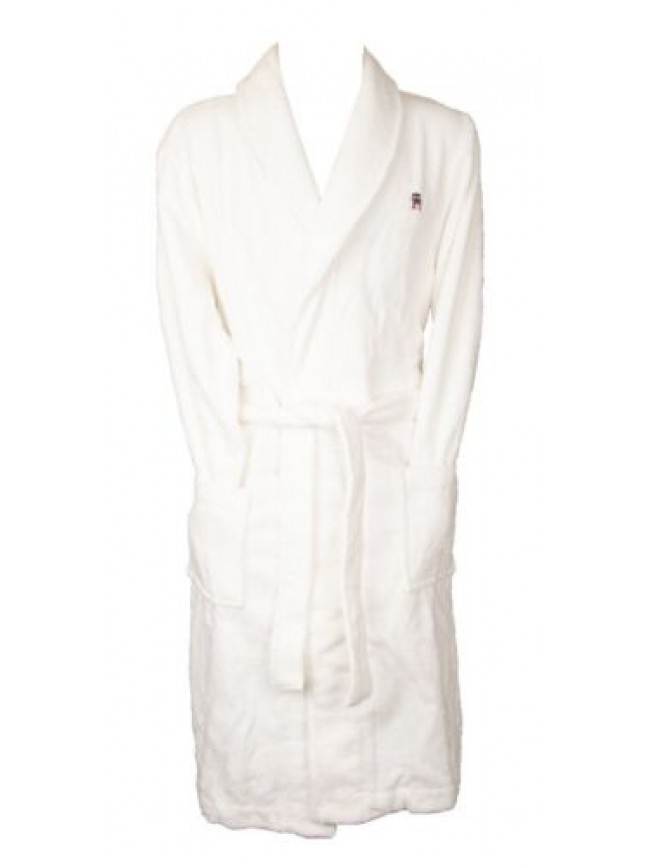 Accappatoio spugna TH TOMMY HILFIGER con collo e logo ricamato articolo UM0UM030