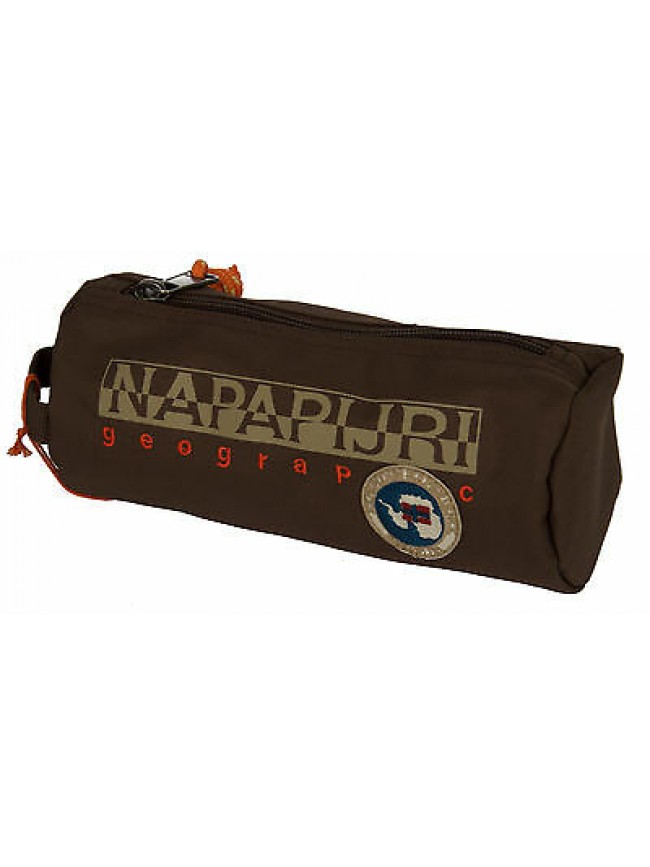 Astuccio scuola pen holder NAPAPIJRI a. 4BNN3Z06 NORTH CAPE col. W95 DEEP BROWN
