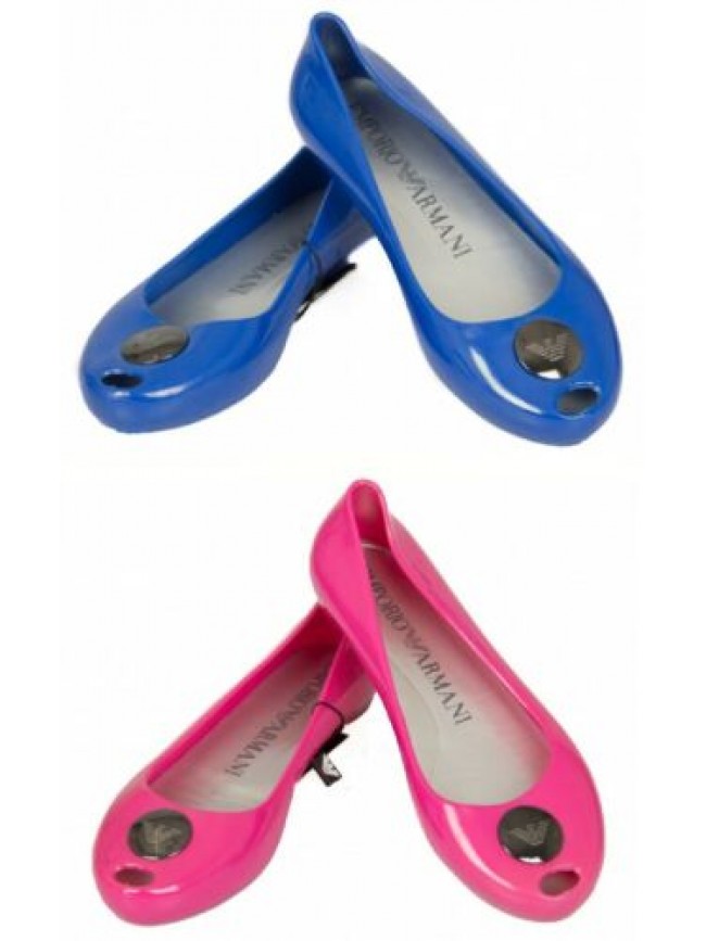 Ballerine in gomma mare o piscina scarpe donna swimwear EMPORIO ARMANI articolo 