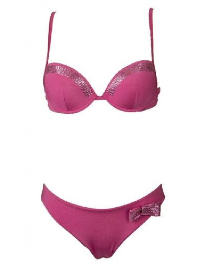 Bikini donna EMPORIO ARMANI reggiseno imbotttito con ferretto e slip mare o pisc