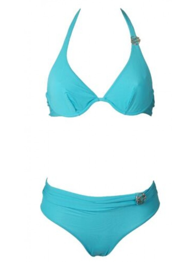 Bikini donna EMPORIO ARMANI seno morbido con lacci regolabili e ferretto slip ma