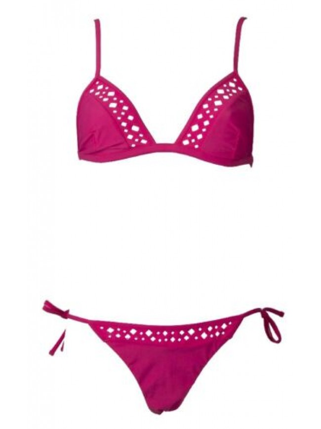 Bikini donna EMPORIO ARMANI triangolo brasiliana regolabile con laccetti mare o 