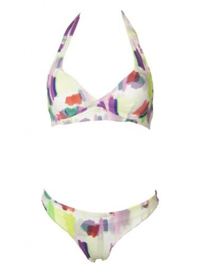 Bikini donna EMPORIO ARMANI triangolo imbottito coppe estraibili slip brasiliana