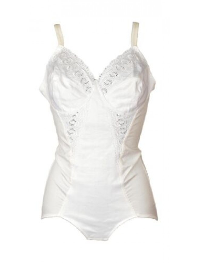Body PLAYTEX contenitivo con taglio del seno spallina regolabile inserti in pizz