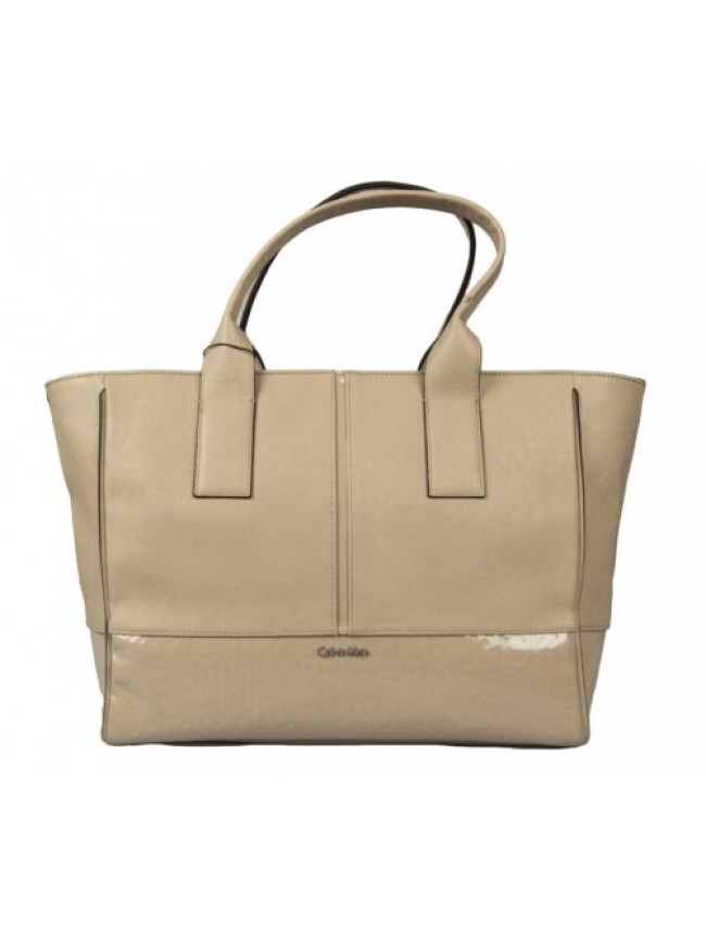 Borsa donna CK CALVIN KLEIN JEANS a mano articolo J6EJ600470 CK MADDIE LARGE EW 
