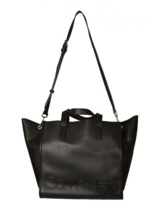 Borsa donna CK CALVIN KLEIN a mano con tracolla articolo K60K605594 RAPID SHOPPE