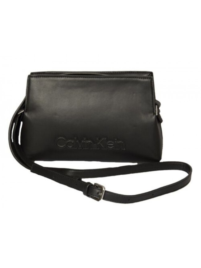 Borsa donna CK CALVIN KLEIN a spalla o tracolla articolo K60K610438 CK neat cros