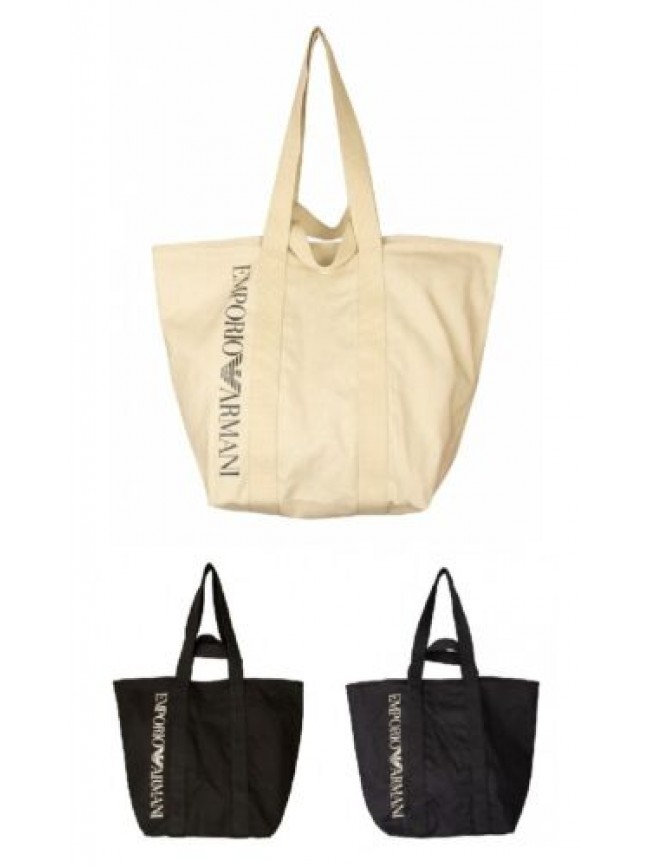 Borsa mare EMPORIO ARMANI spiaggia a mano o spalla articolo 231795 CC918 puro co