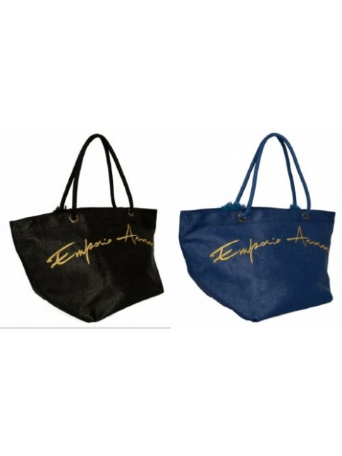 Borsa mare spiaggia a mano o spalla EMPORIO ARMANI articolo 262587 0P824 BAG BEA