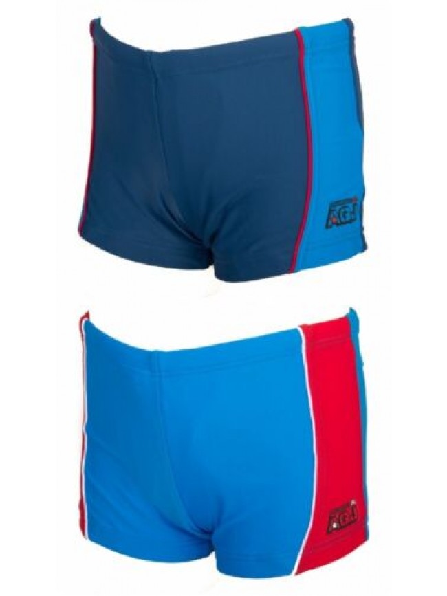 Boxer bimbo bambino junior costume mare o piscina swimwear AQUARAPID articolo BL
