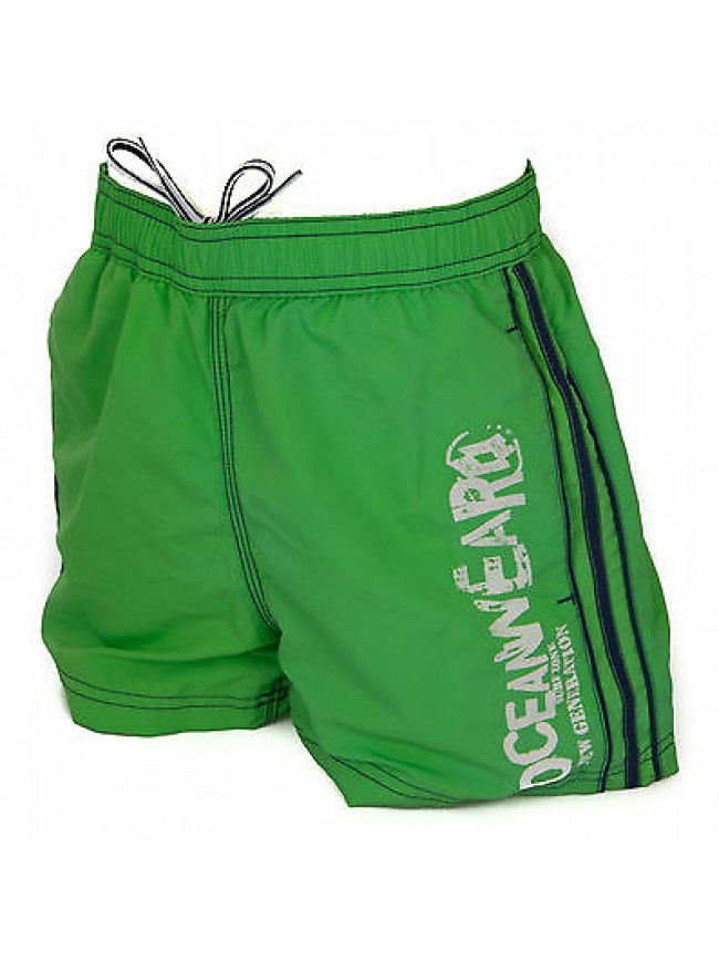 Boxer costume mare bimbo short beachwear LOTTO R6235 taglia M 11-12 col. GREEN