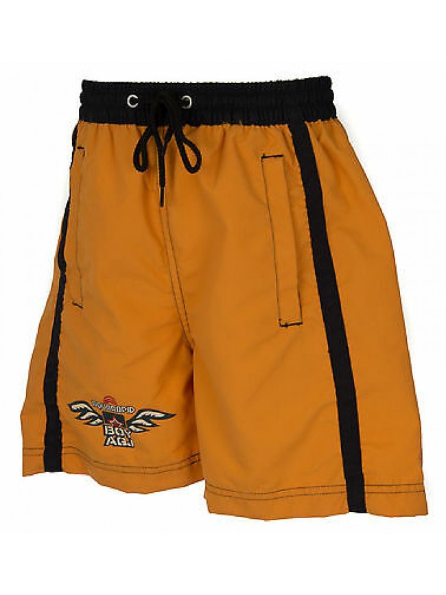 Boxer mare bimbo beachwear AQUARAPID a. KILOS JR taglia 8A 8 ANNI col. Y-ORANGE