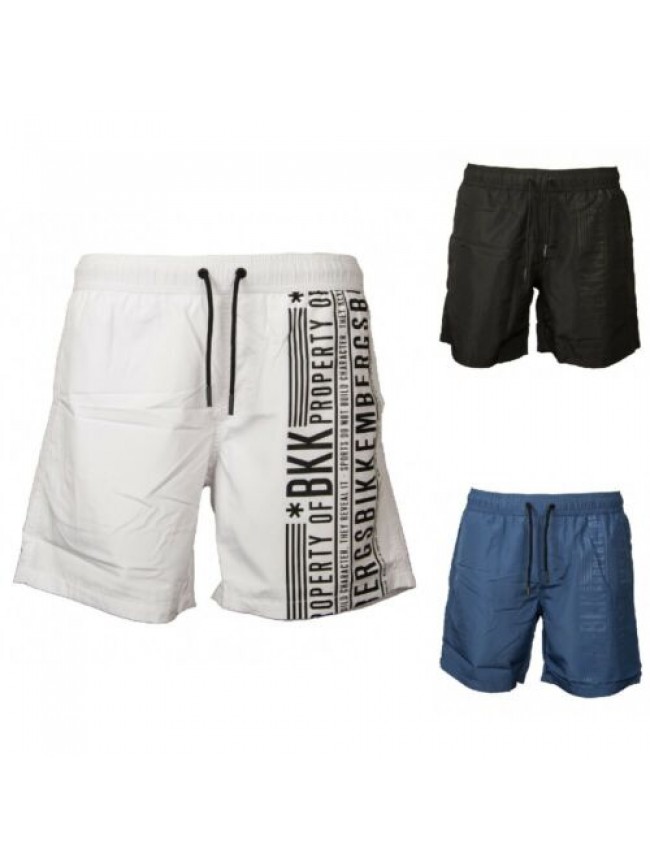 Boxer mare uomo BIKKEMBERGS piscina swimwear coulisse esterna e tasche laterali 