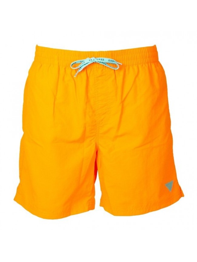 Boxer mare uomo GUESS costume da bagno piscina pantaloncino con tasche e couliss