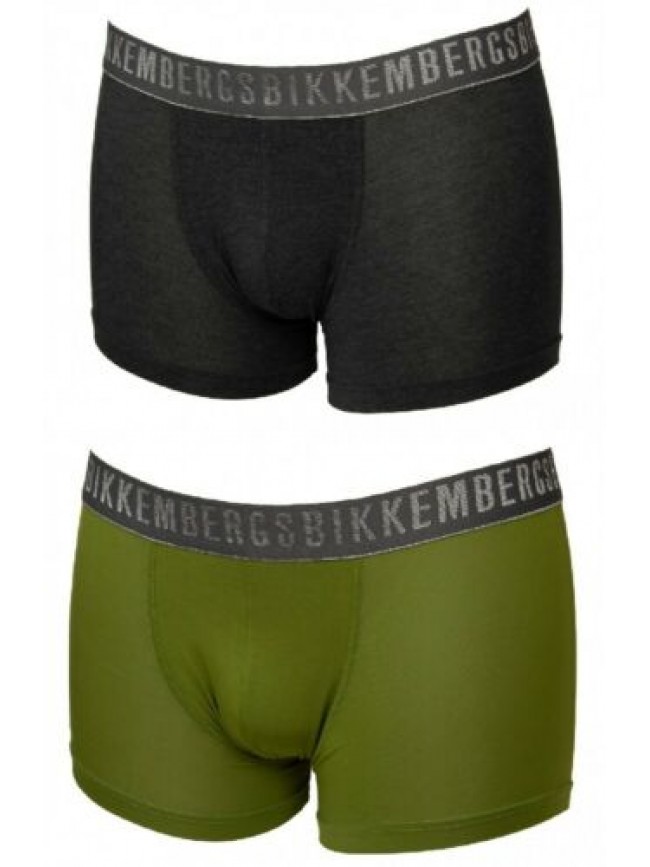 Boxer parigamba uomo BIKKEMBERGS elastico a vista underwear articolo VBKT05128 M
