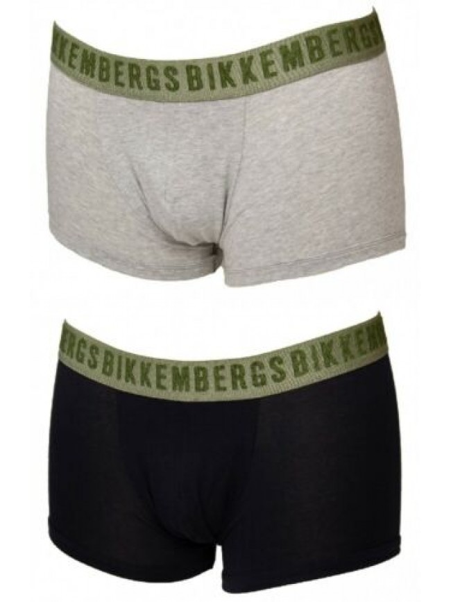 Boxer parigamba uomo BIKKEMBERGS elastico a vista underwear articolo VBKT05133 C