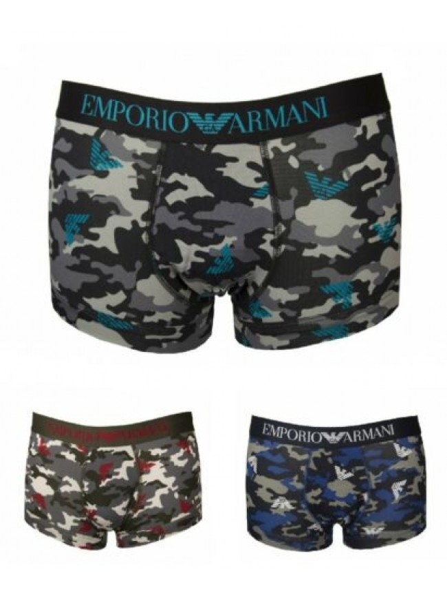 Boxer parigamba uomo elastico a vista underwear EMPORIO ARMANI articolo 111389 1