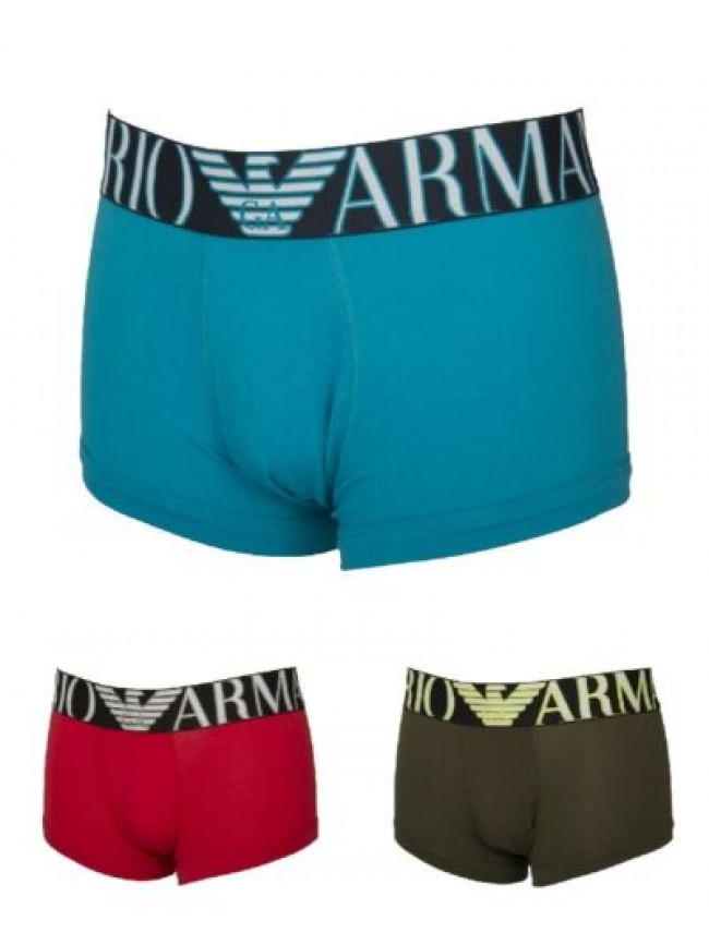 Boxer parigamba uomo elastico a vista underwear EMPORIO ARMANI articolo 111389 1