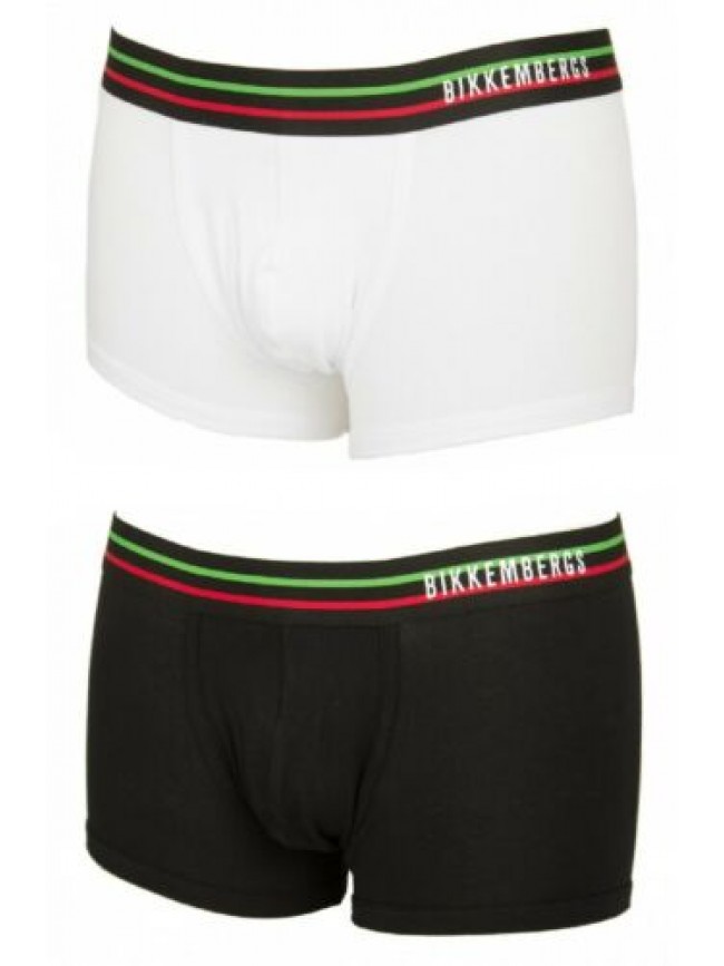 Boxer parigamba uomo underwear BIKKEMBERGS articolo B4B4065 TRENTA