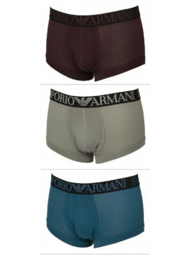 Boxer parigamba uomo underwear EMPORIO ARMANI articolo 111866 2A540