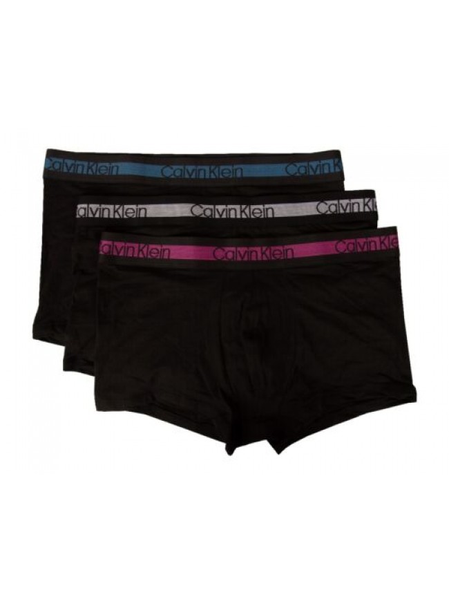 Boxer uomo CALVIN KLEIN cooling confezione 3 boxer cotone elasticizzato elastico