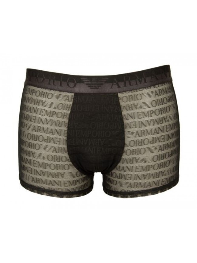 Boxer uomo EMPORIO ARMANI parigamba elastico a vista tessuto logato trasparente 