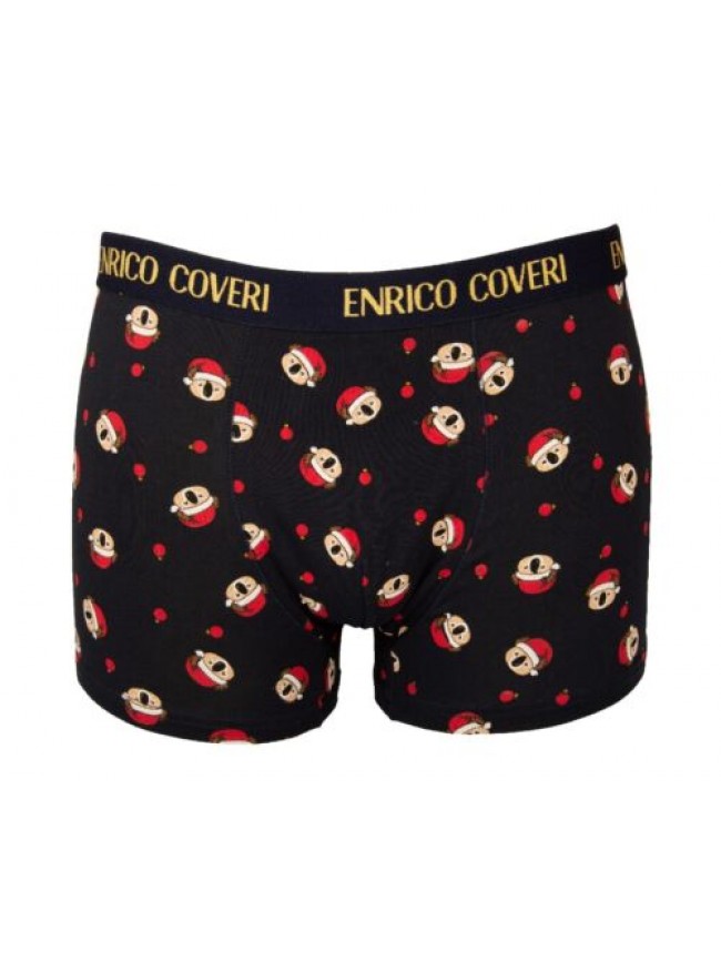 Boxer uomo ENRICO COVERI parigamba elastico a vista cotone elasticizzato articol