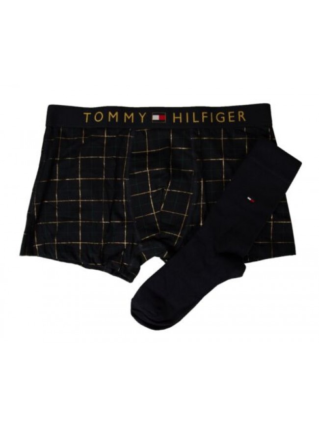 Boxer uomo TH TOMMY HILFIGER con un paio di calze corte completo confezione raga