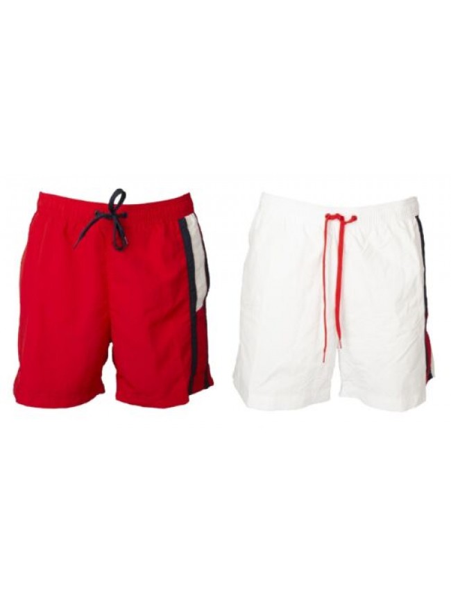 Boxer uomo mare TOMMY HILFIGER  piscina swimwear con elastico in vita e coulisse