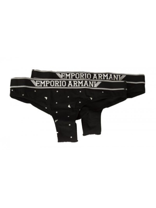 Brasiliana donna EMPORIO ARMANI confezione due capi elastico a vista articolo 16