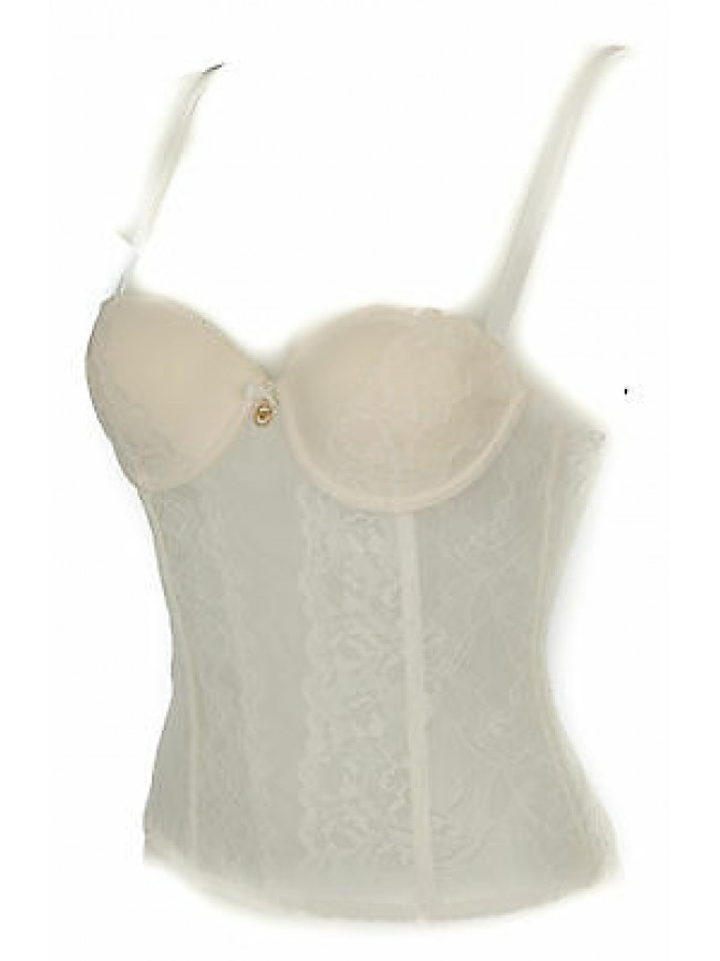 Bustino corsetto bustier EMPORIO ARMANI 163682 6P233 taglia 32/B c. 00011 PANNA