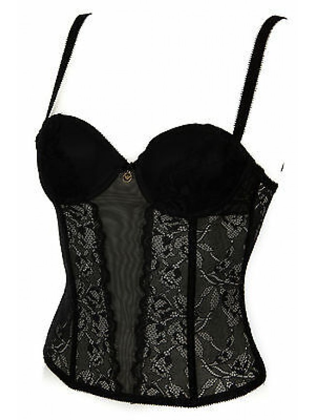 Bustino corsetto bustier EMPORIO ARMANI 163682 6P233 taglia 32/B col. 00020 NERO