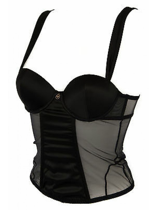 Bustino corsetto bustier EMPORIO ARMANI 163690 6P232 taglia 34/B col. 00020 NERO