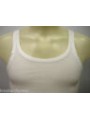 CAMICIOLA CANOTTIERA SPALLA STRETTA UOMO COTONE MAN RAGNO 005001 T.8-XXXL BIANCO