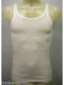 CAMICIOLA CANOTTIERA SPALLA STRETTA UOMO COTONE MAN RAGNO 005001 T.8-XXXL BIANCO