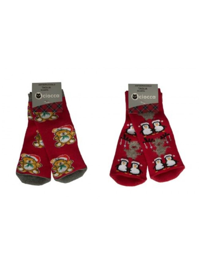 Calza calzini antiscivolo antisdrucciolo baby neonato neonata CIOCCA articolo CN