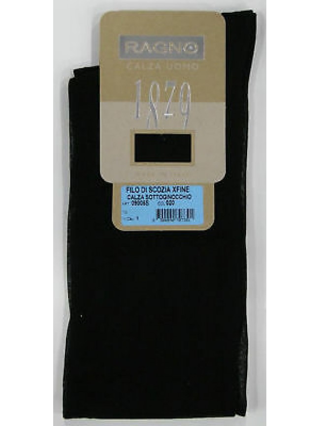 Calza lunga cotone filo di scozia RAGNO 09005S taglia 42/43 colore NERO 020