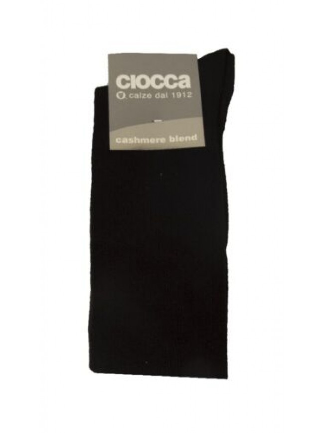 Calza uomo CIOCCA un paio di calze calzino alto lungo lana cashmere articolo 508