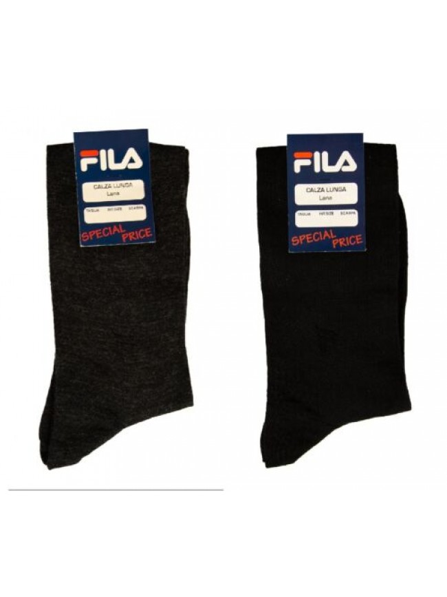 Calza uomo lunga sottoginocchio calzini alti lana wool FILA articolo 9440220