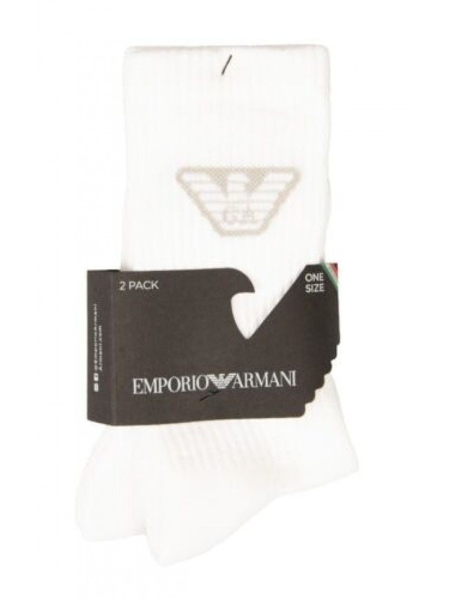 Calze uomo EMPORIO ARMANI 2 paia di calze corte con soletta in spugna calzini ar