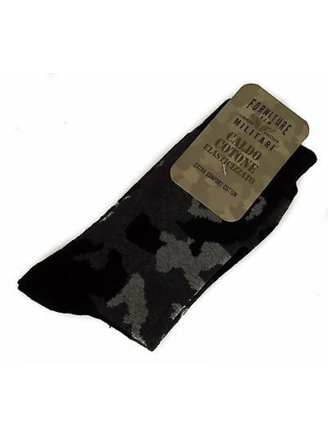 Calzino calza uomo sock FORNITURE MILITARI 09346C taglia II-39/42 c. 020F CAMO