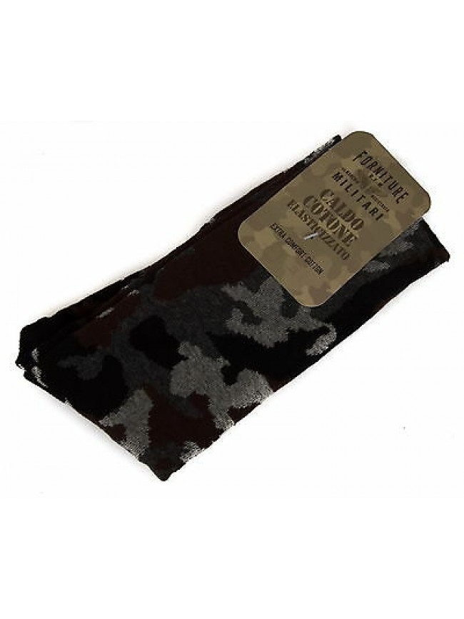 Calzino calza uomo sock FORNITURE MILITARI 09346S taglia III-43/46 c. 310F CAMO