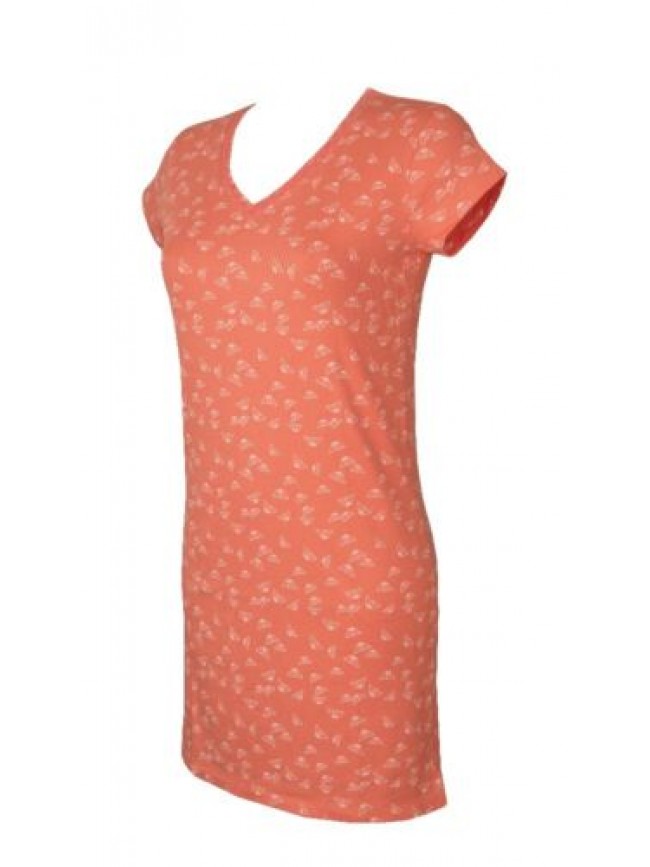 Camicia da notte donna manica corta scollo v cotone EMPORIO ARMANI articolo 1633