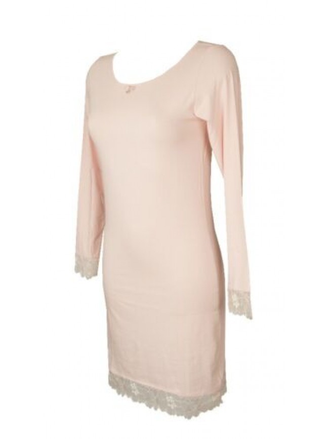 Camicia da notte donna manica lunga girocollo in cotone estiva  EMPORIO ARMANI a
