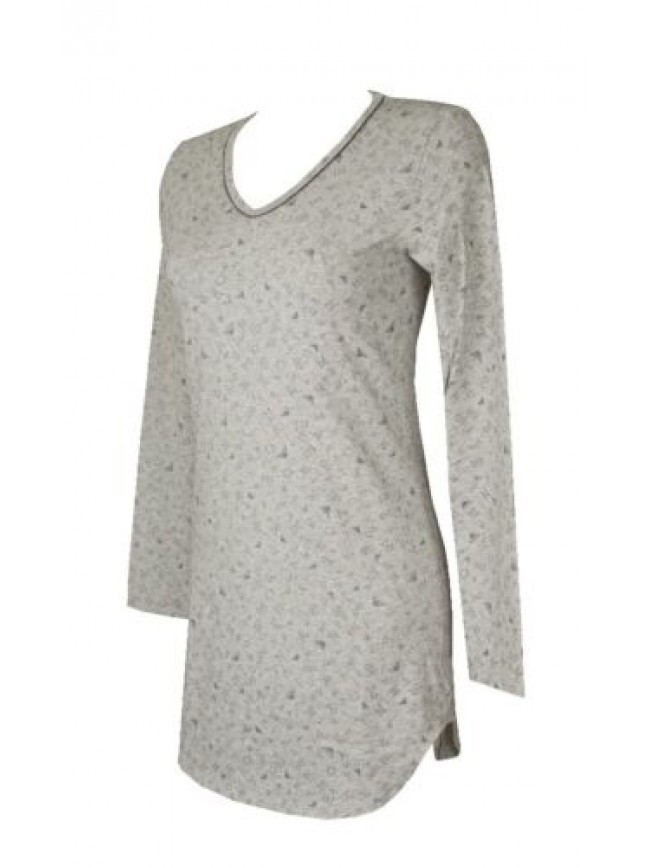 Camicia da notte donna manica lunga scollo V EMPORIO ARMANI articolo 163084 2A23