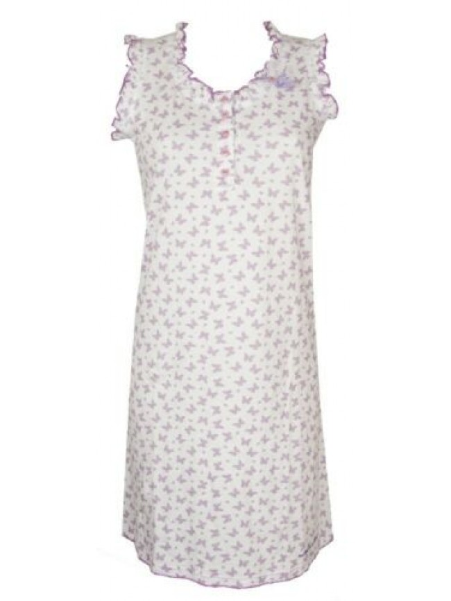 Camicia da notte donna spalla larga collo serafino RAGNO articolo N70417