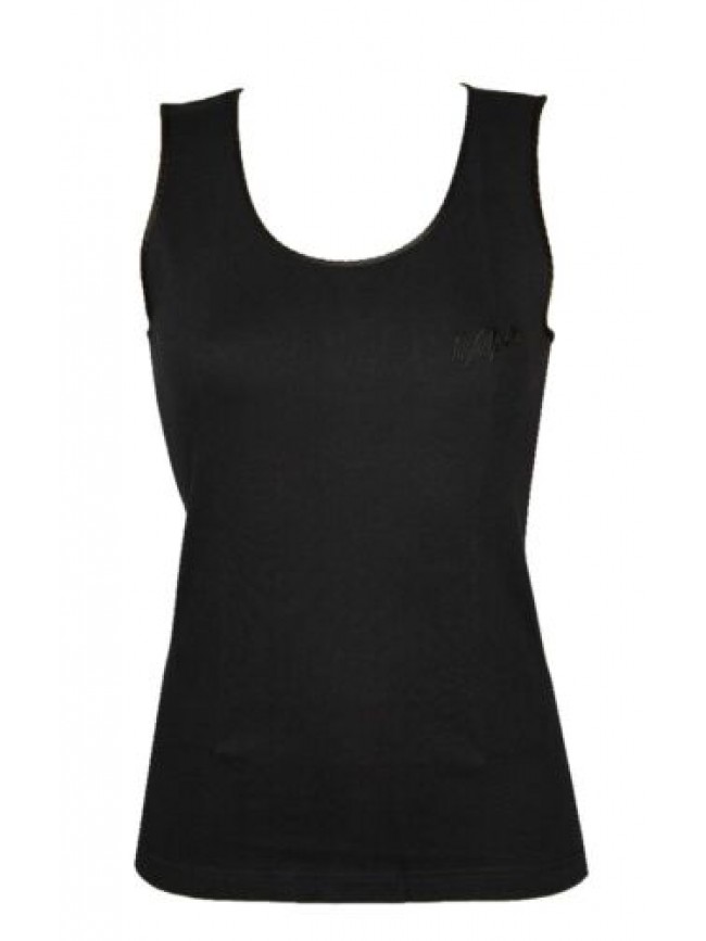 Camiciola donna VAJOLET by selina spalla larga caldo cotone felpato articolo SL5